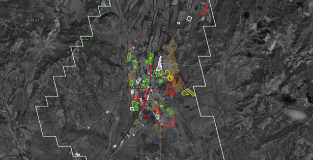 Elaboración de muestras geoespaciales.